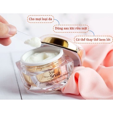 Kem dưỡng da tái tạo Anjo Professional Snail Premium Snail Cream Repair 50ml