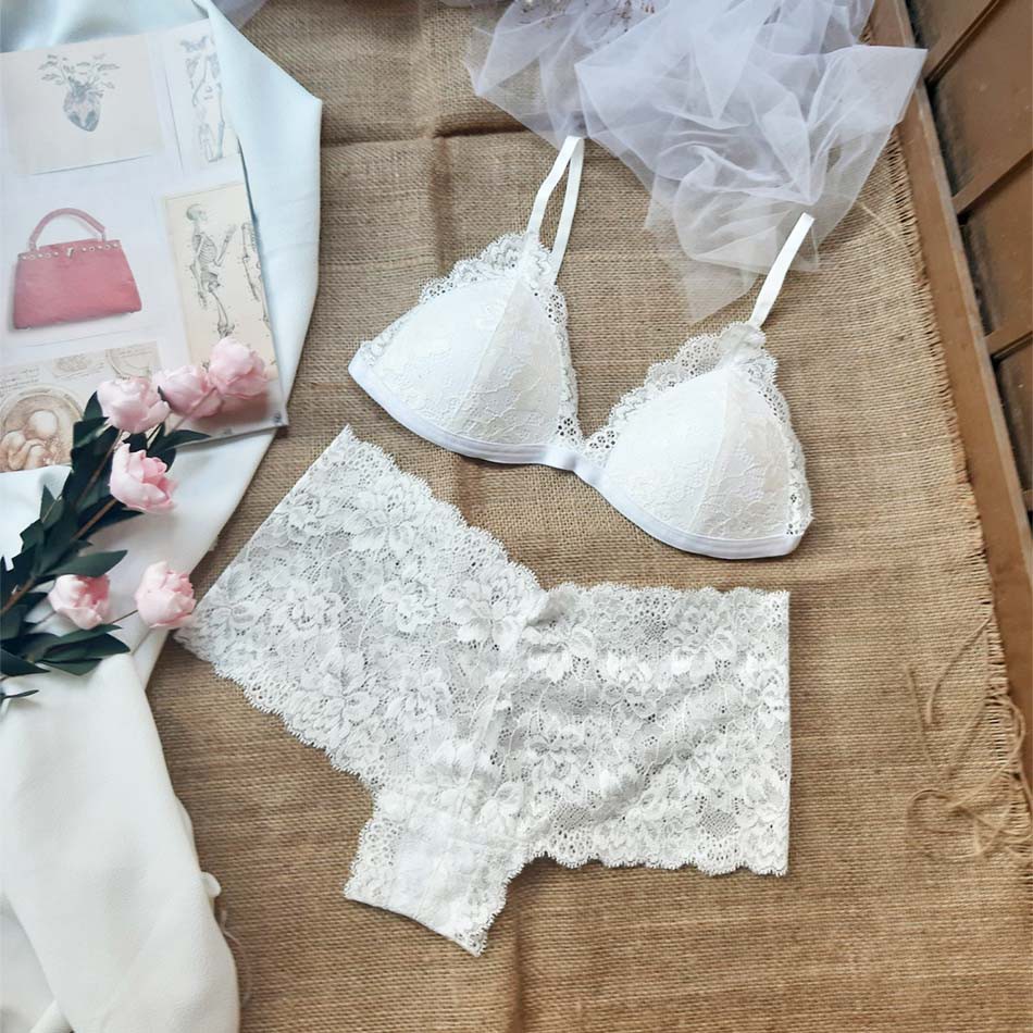 [RẺ VÔ ĐỊCH] Bộ đồ lót ren không gọng 2 có mút siêu đẹp | BigBuy360 - bigbuy360.vn