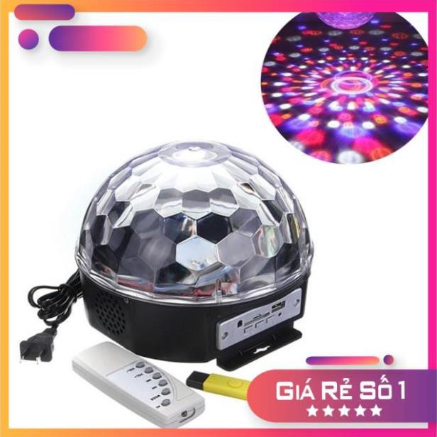 Đèn Led Trang Trí Sân Khấu Pha Lê 7 Màu Cảm Ứng nháy theo nhạc Cực Chất