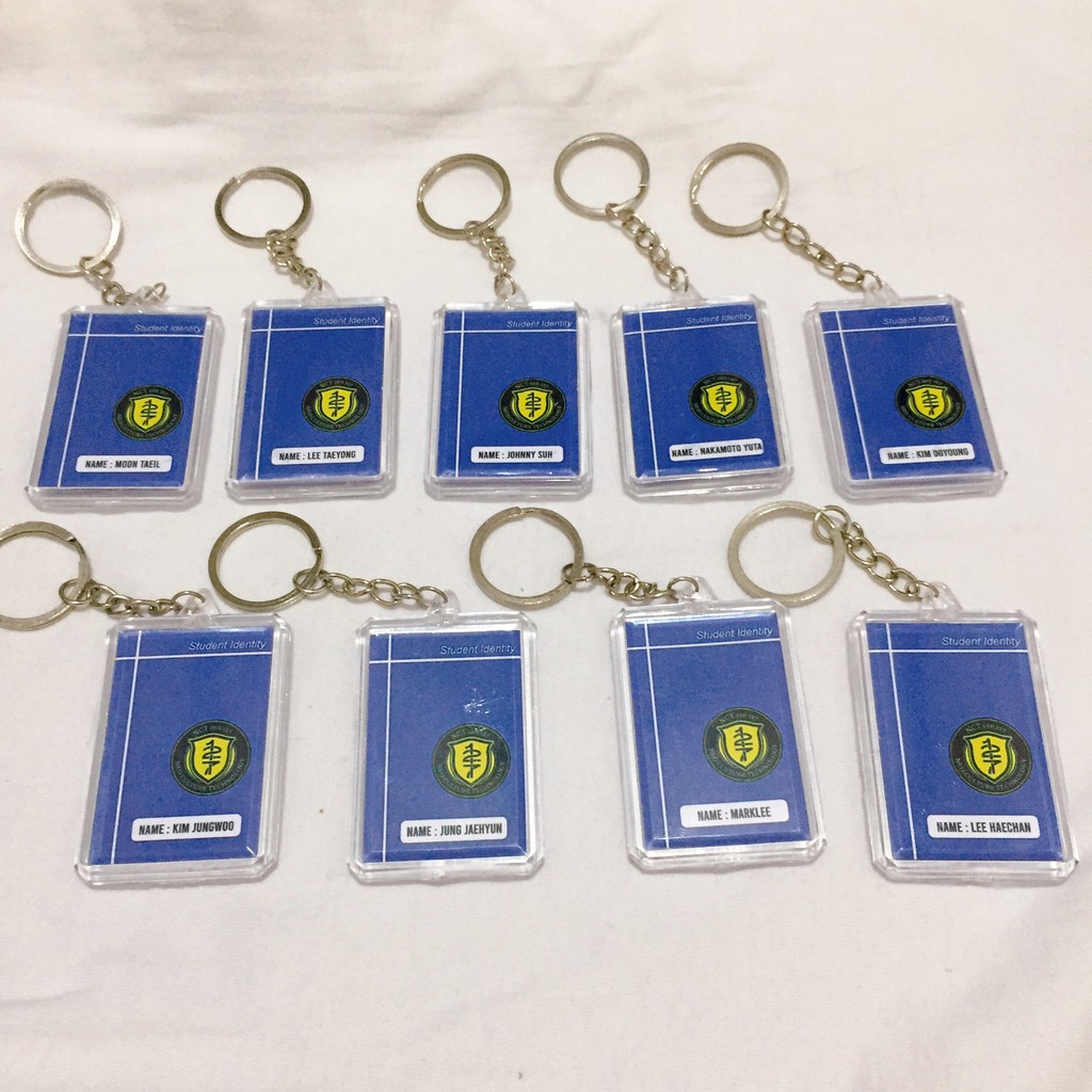 Móc Treo Chìa Khóa / GANCI NCT Trở Lại Trường Học Năm 2021