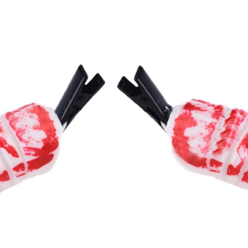 Kẹp Tóc Hình Sừng Quỷ Phong Cách Halloween