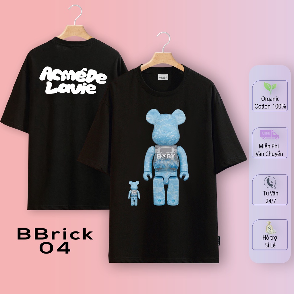 Áo thun ADLV BearBrick Mẫu Hot 1-25, Cotton 2c 100%, In xịn - Mỹ Tú Store - Part 1