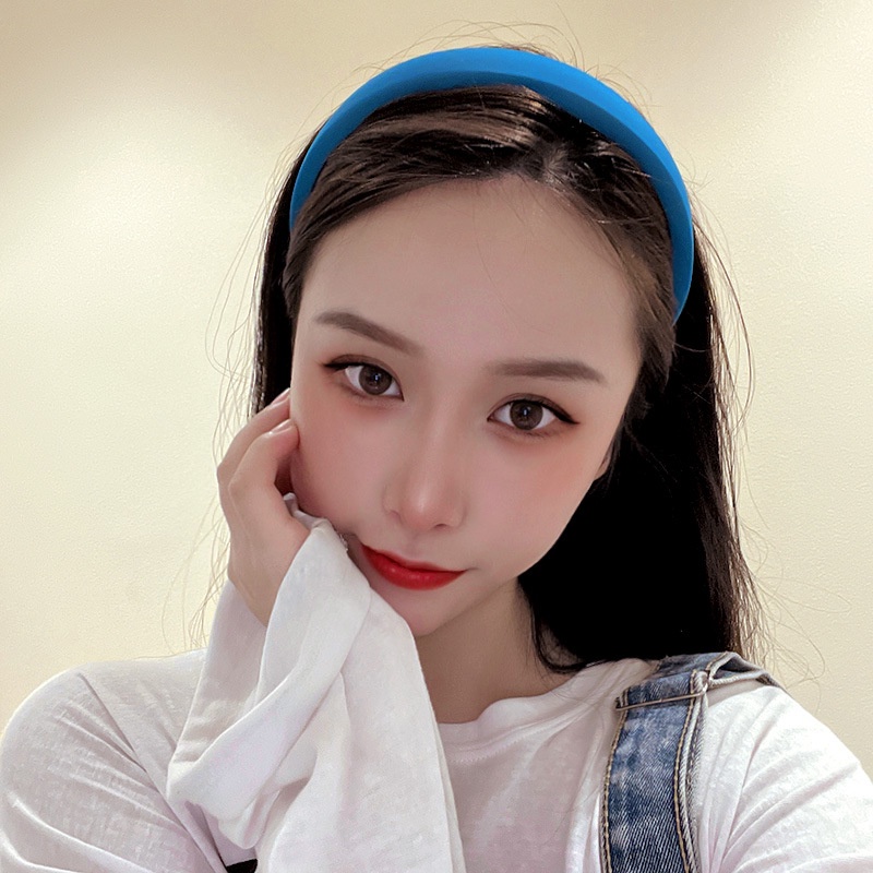 Băng Đô Cài Tóc Bọt Biển Thiết Kế Xinh Xắn Thời Trang Cho Nữ