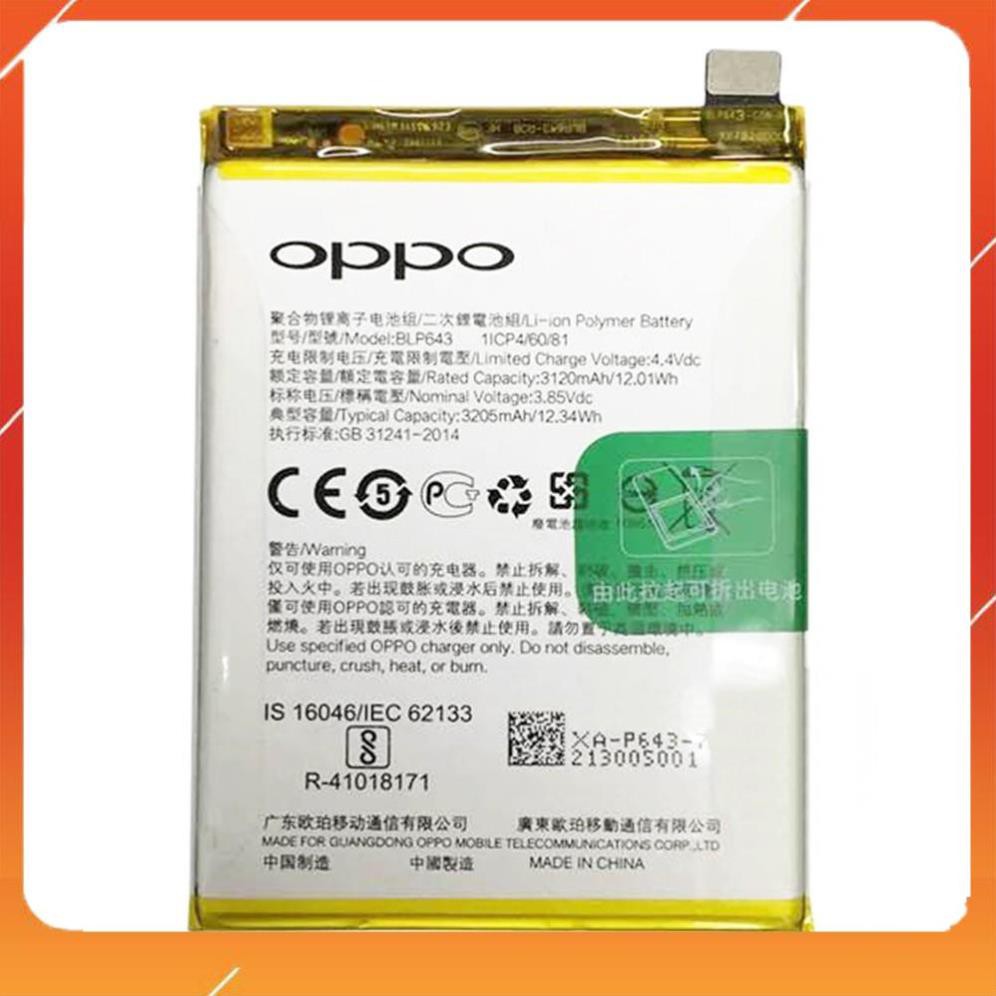 [BÁN CHẠY] PIN ĐIỆN THOẠI OPPO R11S  BLP643 ZIN HÃNG