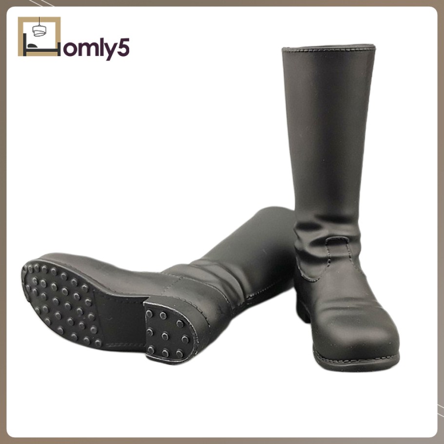 Giày Boot Cao Gót 12 "Phong Cách Quân Đội Cho Nữ