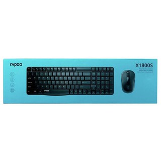Bộ bàn phím chuột không dây rapoo x1800s usb-wireless