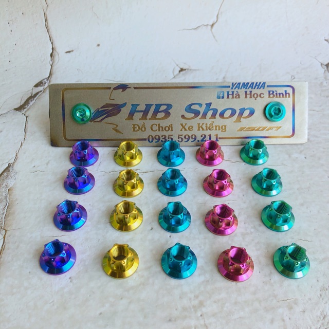 Titanium gr5 tán 6li 8li 10li 12li giá 1 con