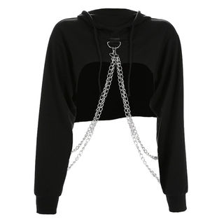 Áo Hoodie Croptop Coordinating