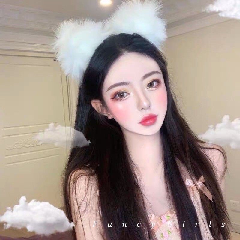 Bờm Tai Cáo/ Tai Mèo lông (kèm video+ảnh thật sản phẩm)
