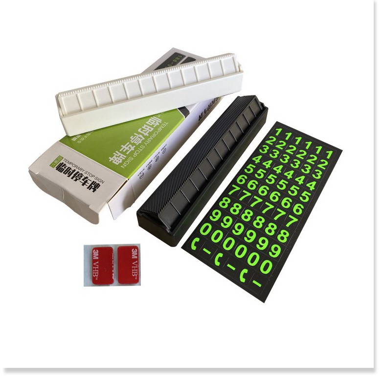 Phụ kiện ô tô  🔖SỈ 🔖   Thanh dán số điện thoại trên ô tô có phản quang 9512 | BigBuy360 - bigbuy360.vn