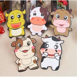 HCM - Bao Lì Xì 2021 Tân Sửu Chibi Hoạt Hình Bìa Cứng Chuẩn Loại 1 Dày