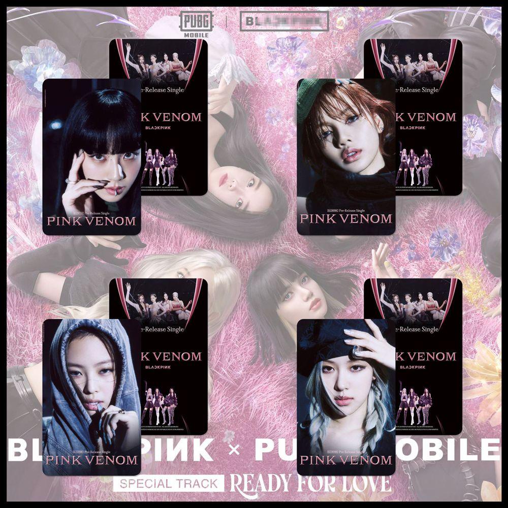 Bộ 8 Thẻ Hình Thần Tượng Nhóm Nhạc Kpop Black VENOM 1
