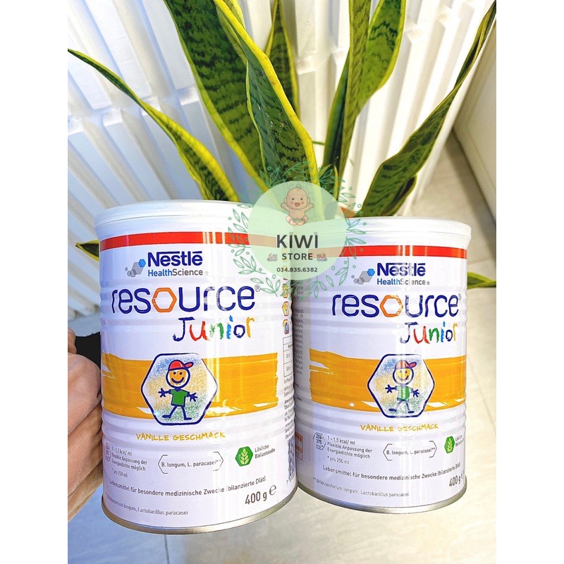 Sữa béo Resource Junior Đức hộp 400gr
