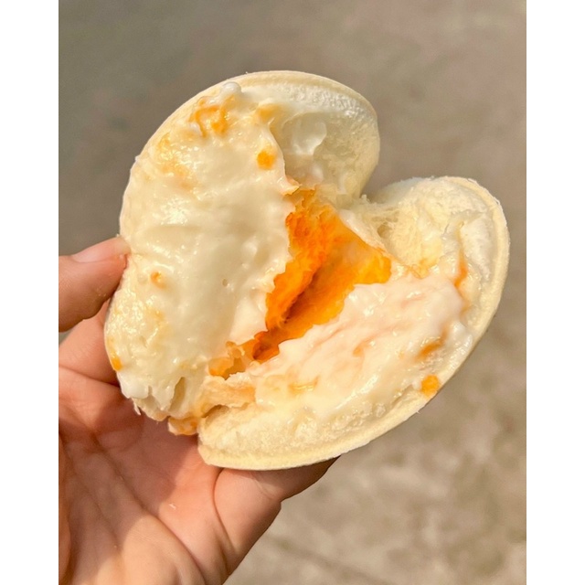 Bánh mì hamburger nhân sữa chua kẹp chà bông Đài loan combo 16 cái