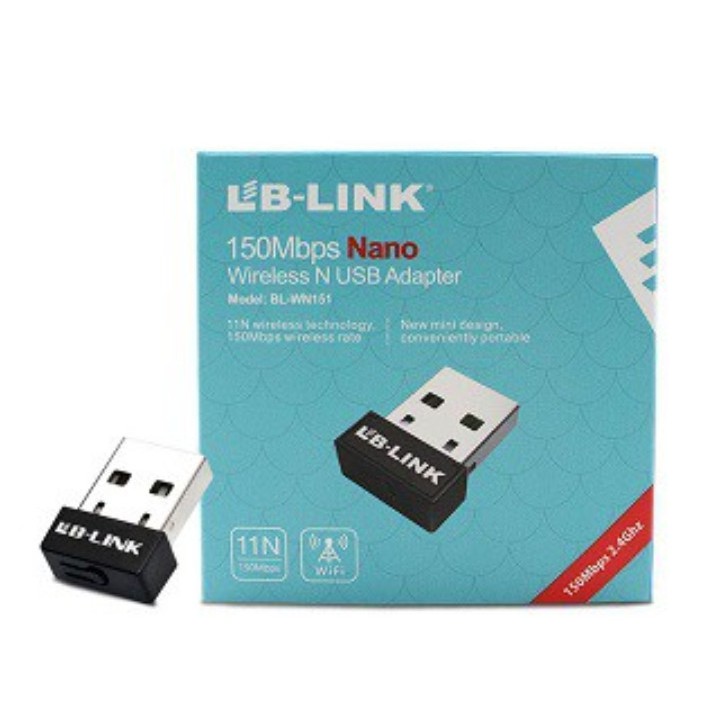 LB LINK - USB Wifi Nano tốc độ 150Mbps | BigBuy360 - bigbuy360.vn