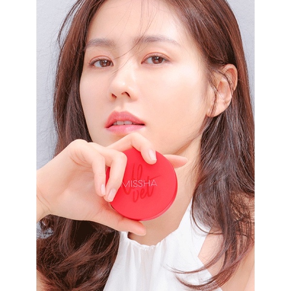 Phấn Nước Kiềm Dầu Che Phủ Cao MISSHA Velvet Finish Cushion SPF50+/PA+++ 15g (đỏ) | BigBuy360 - bigbuy360.vn