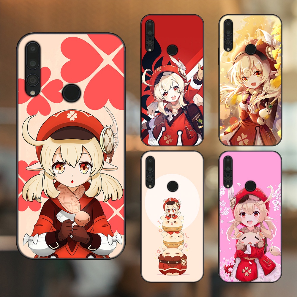 Ốp lưng Huawei Y9 Prime 2019 viền đen in hình Klee Genshin Impact