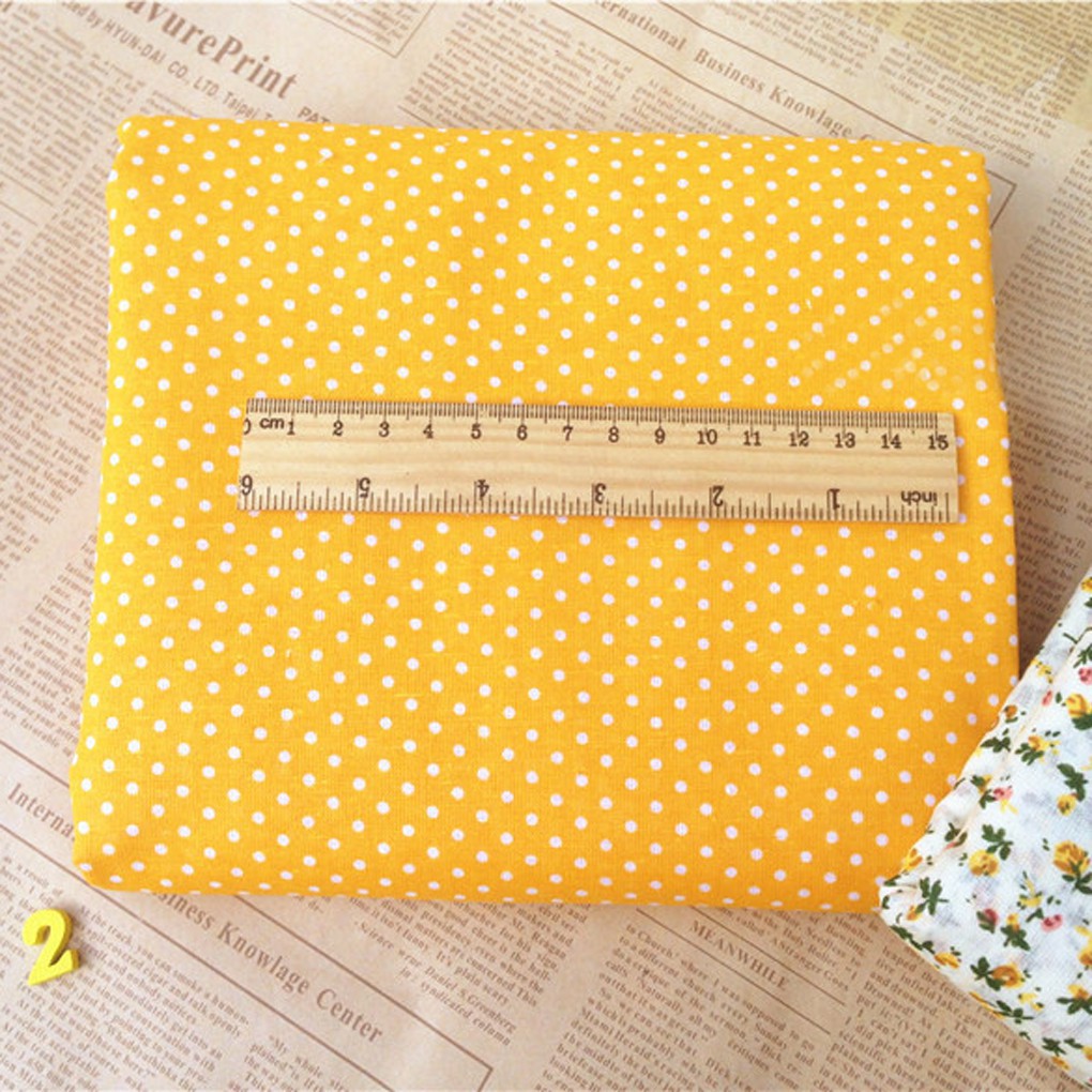 Vải cotton họa tiết hoa dùng làm thủ công