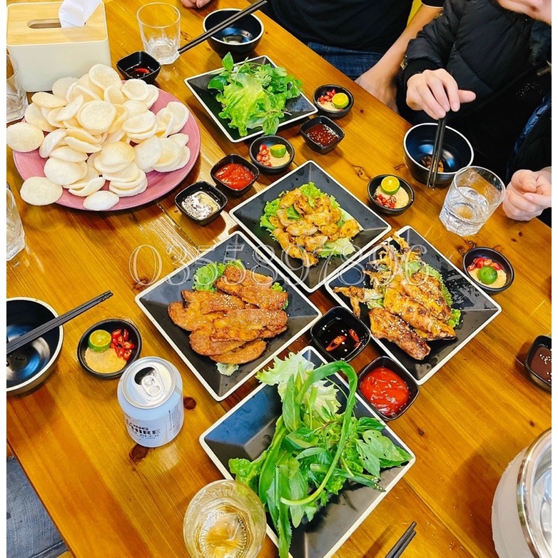 Đĩa Hàn Quốc Không Vỡ 100% MELAMINE Hàng Nhập Khẩu