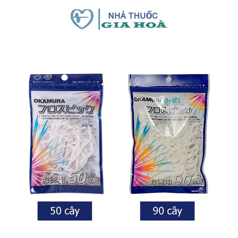 Tăm chỉ nha khoa / Tăm chỉ kẽ răng Okamura (tiêu chuẩn Nhật Bản)