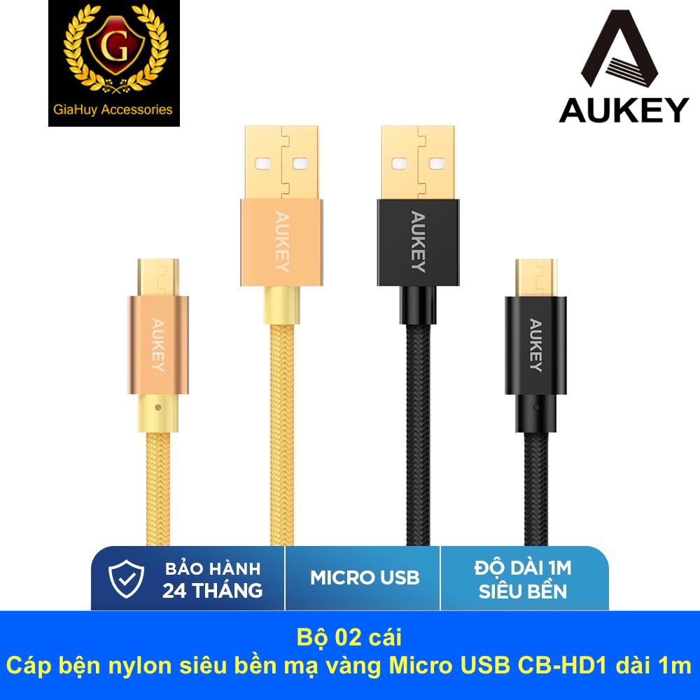 CÁP SẠC MICRO USB AUKEY CB-HD1