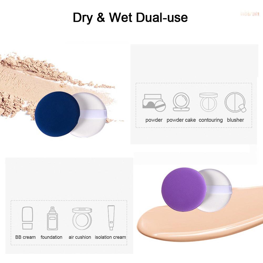 [Hàng mới về] Set 12 Mút Trang Điểm Hình Tròn Có Dây Đeo Sử Dụng Tiện Lợi | BigBuy360 - bigbuy360.vn