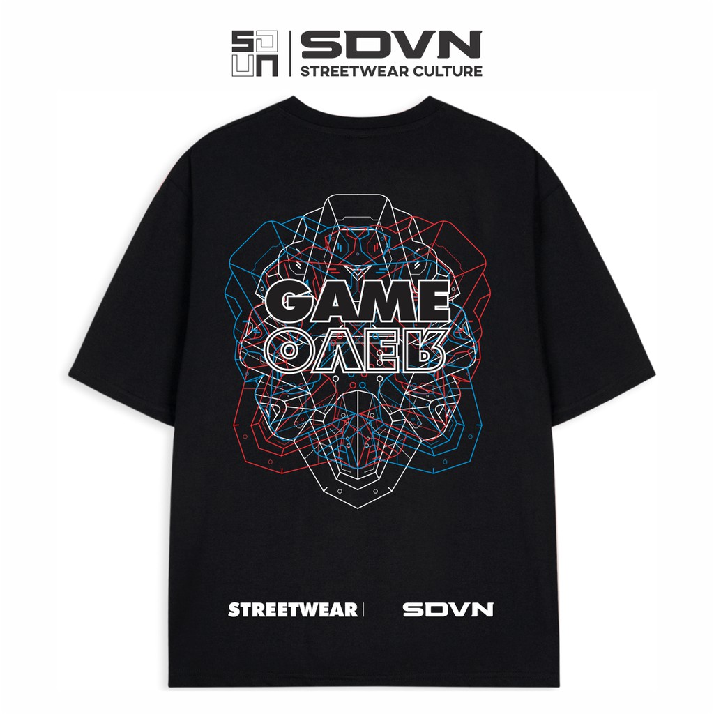 Áo Thun Unisex Nam Nữ SDVN GAME OVER | BigBuy360 - bigbuy360.vn