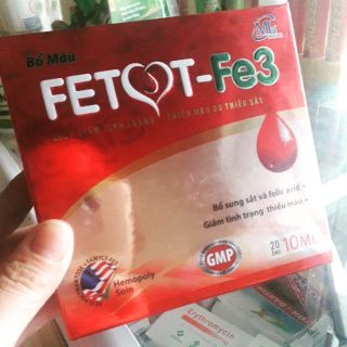 Sắt bầu dạng nước ngừa táo bón