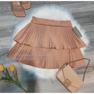 Chân váy xếp ly 2 tầng - THANHboutique