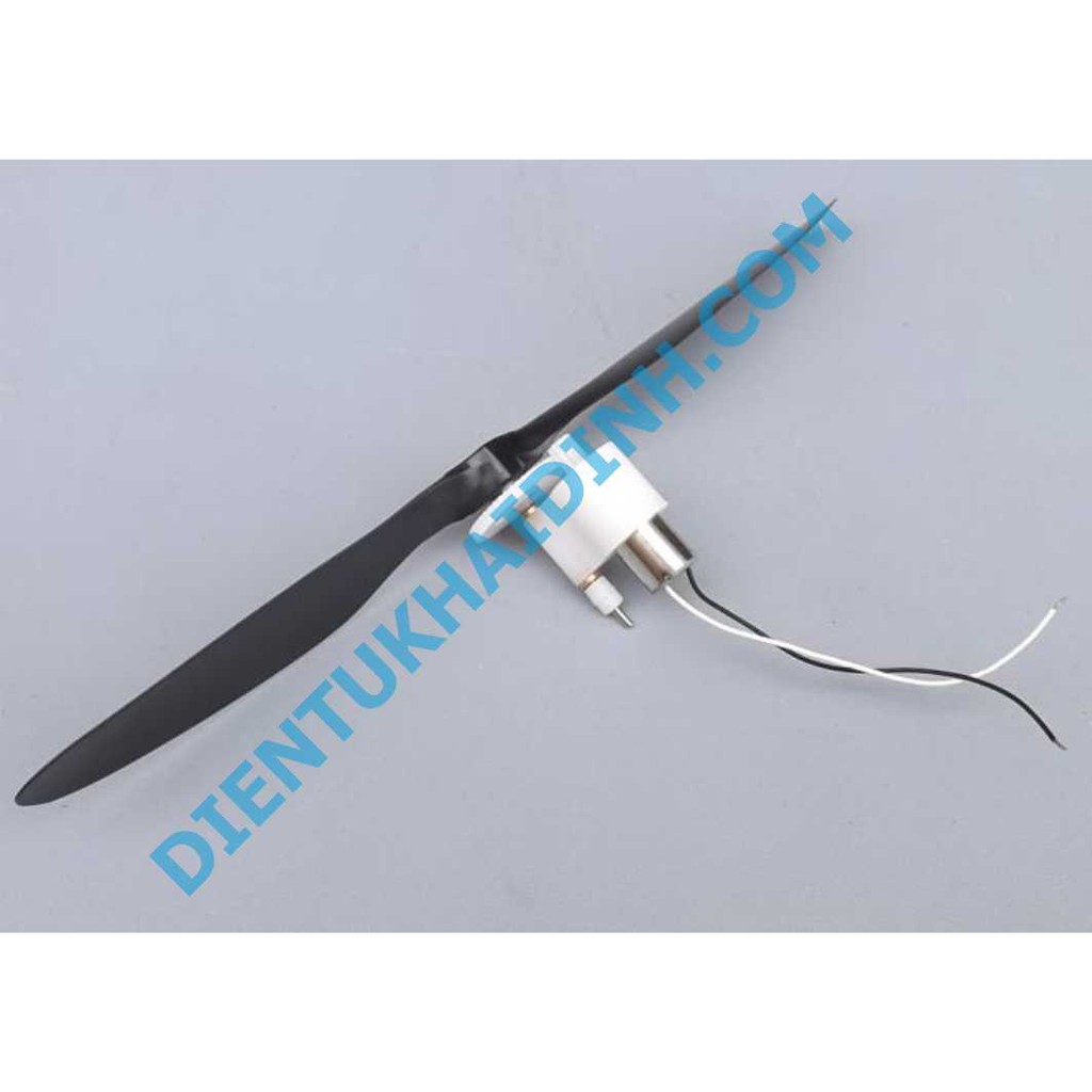 Bộ cụm động cơ coreless 716 / 720 / 8520 cánh quạt 138mm làm máy bay DKTX kde3495