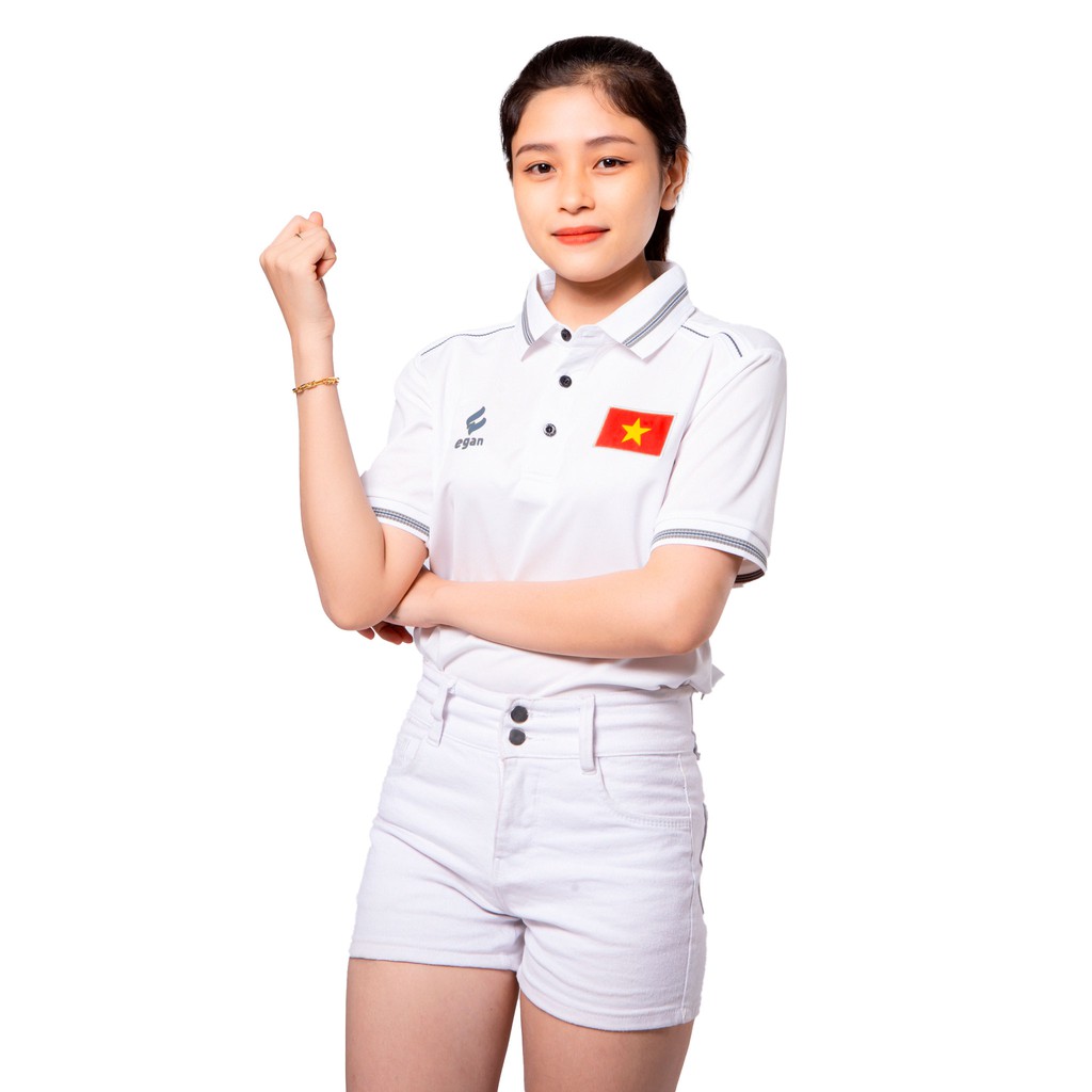 Áo Thun Thể Thao Nam Có Cổ Polo Cao Cấp EGAN 03 Phiên Bản Đặc Biệt Có Lá Cờ VIỆT NAM PBVN | BigBuy360 - bigbuy360.vn