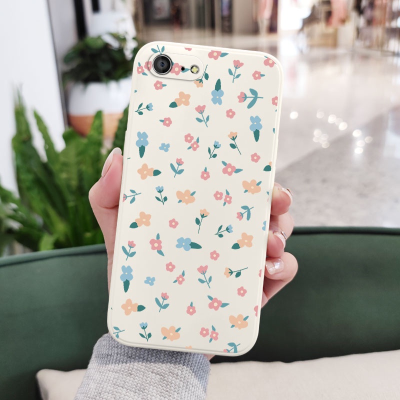 Ốp Điện Thoại Silicon Dẻo Họa Tiết Hoa Xinh Xắn Cho IPhone 8 7 Plus SE 2020 6 6S Plus
