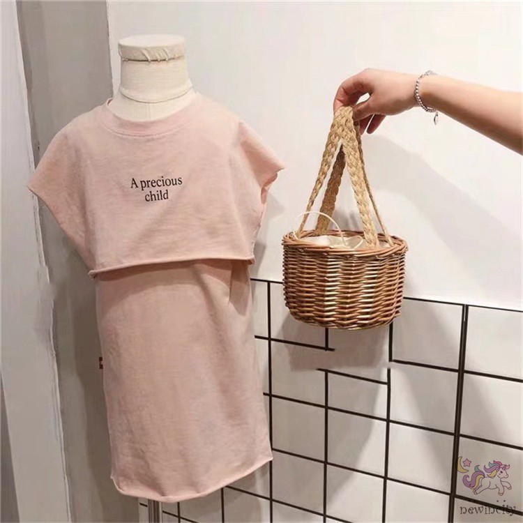 Bộ Đồ Gồm Áo Thun + Chân Váy Phong Cách Hàn Quốc Thời Trang Mùa Hè Trẻ Trung