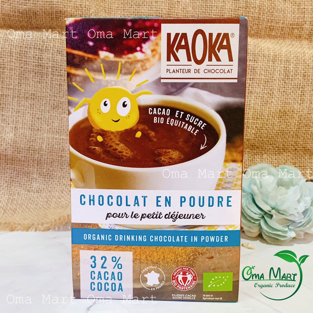 Bột cacao hữu cơ Kaoka 400g - Pháp
