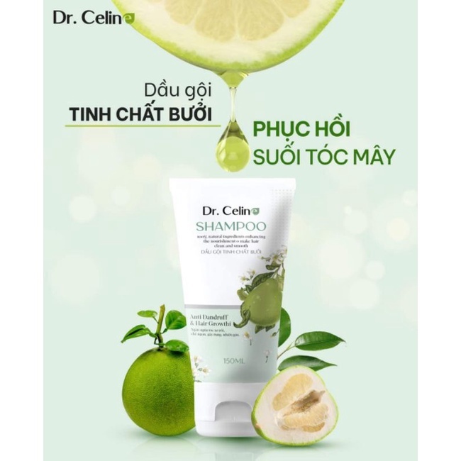 Dầu gội tinh chất bưởi ngăn rụng tóc Dr.Celine