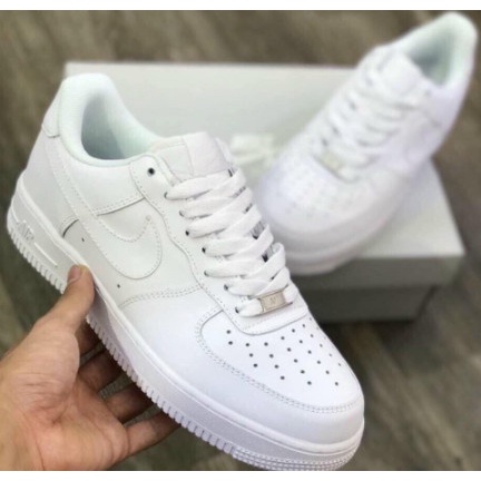 Giày Thể Thao Nike Trắng , Giày Nike AF1 Trắng Hàng Đẹp Full Box Bill