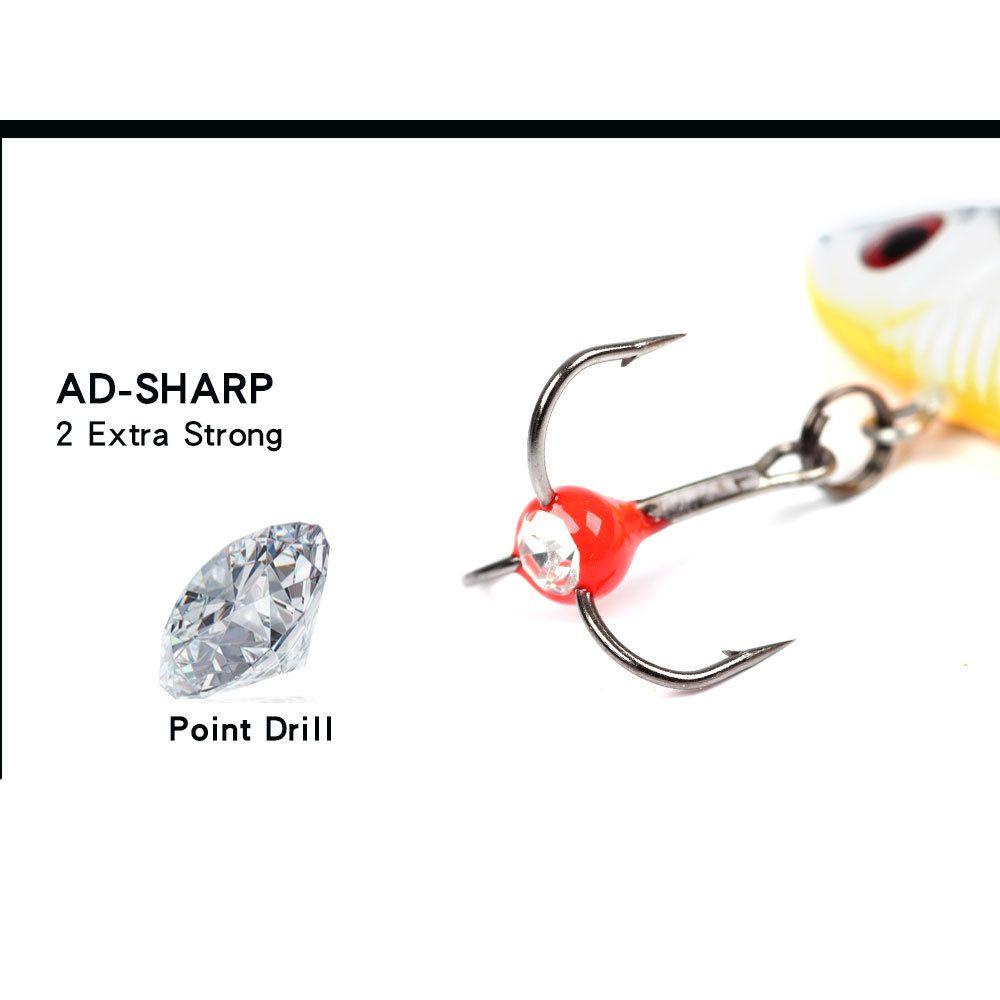 Mồi Câu Cá Nhân Tạo Cứng Có Móc Gắn Tường Tiện Dụng