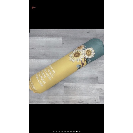 [ Rẻ Vô Địch ] Vỏ gối ôm Cotton Poly 35 x 105cm Mẫu Hướng Dương (chát chọn mẫu)