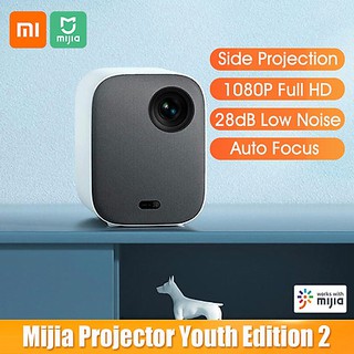 Máy chiếu Full HD 4K Xiaomi Mijia DLP Youth Edition 2 1080P FHD 460 ANSI Lumens Tự động lấy nét trường xa Giọng nói 28dB