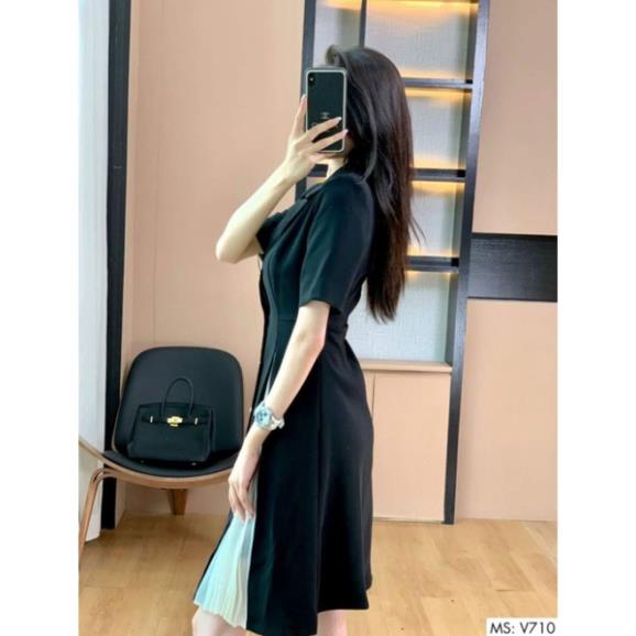 Đầm công sở phối xếp li thanh lịch Mini Dress | BigBuy360 - bigbuy360.vn