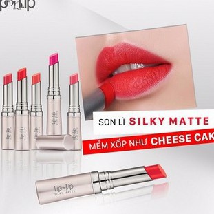 Son lì khóa ẩm siêu mịn Lip On Lip Silky Matte 2.2g