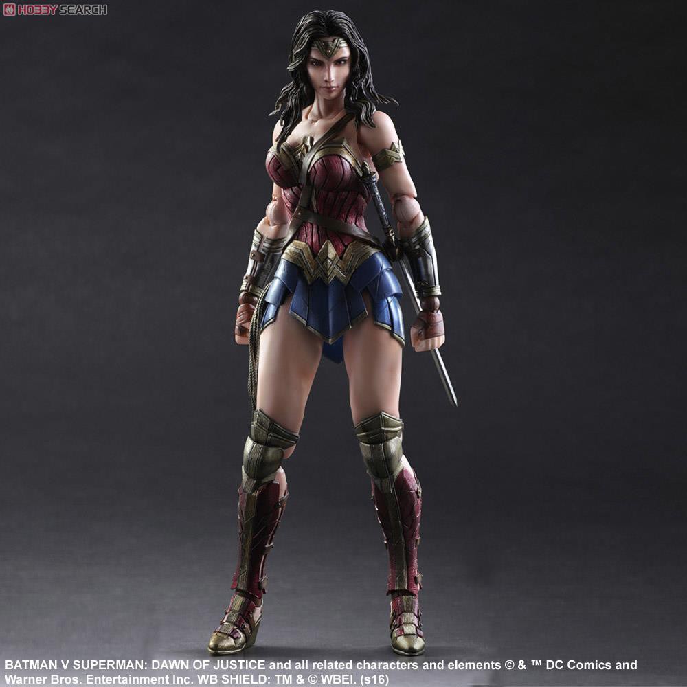 [Chính Hãng]Mô Hình Play Arts Kai Wonder Woman - Batman v Superman - Dawn of Justice version