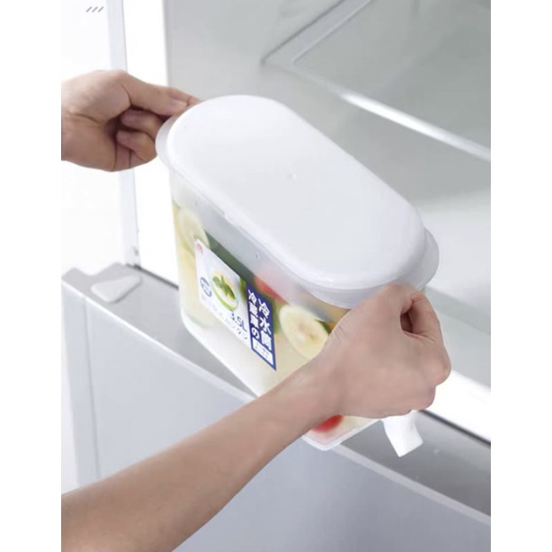 Bình nước nhựa 3.5l có vòi để tủ lạnh an toàn tiện ích