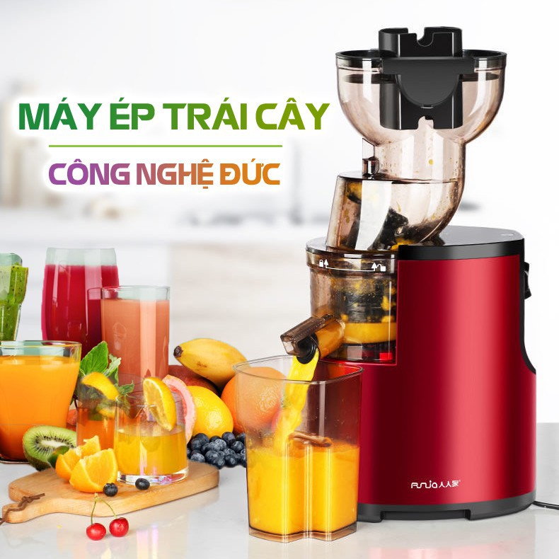 MÁY ÉP CHẬM Nineshield - ÉP KIỆT BÃ - MÁY ÉP TRÁI CÂY TỐC ĐỘ CHẬM NINESHIELD - MÁY LÀM SỮA HẠT