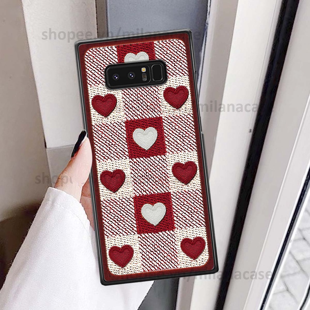 Ốp Samsung Note 8 hình trái tim be love tình yêu siêu đẹp, cá tính, thời trang