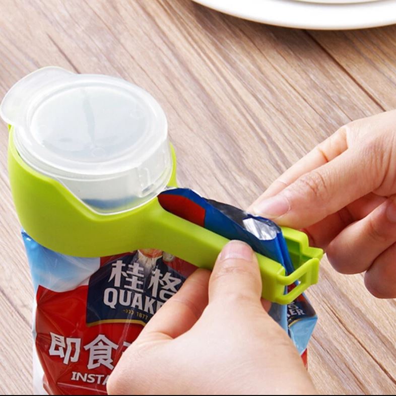 Kẹp đóng kín túi thức ăn XIAODUOJIAJU bằng nhựa tiện dụng cho nhà bếp
