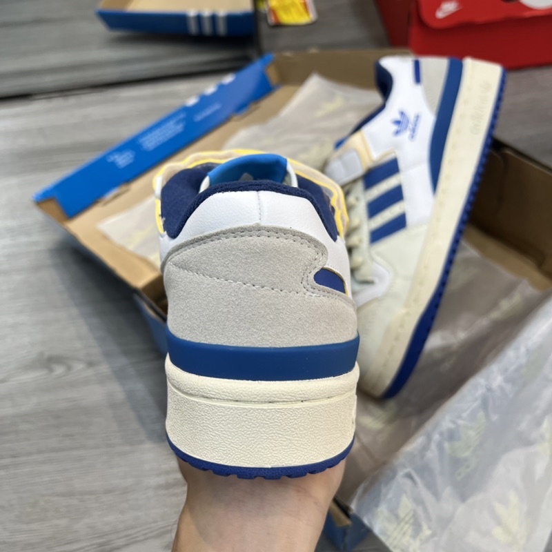 GIÀY ADI.DAS FORUM 84 BRIGHT BLUE XANH KEM LAI AU