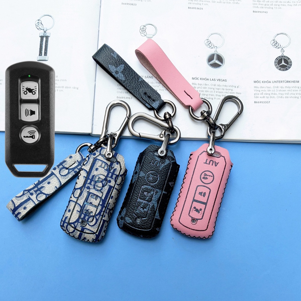 Bọc chìa khoá smartkey SH  ,SH Mode,Bao da smartkey SH ( SHK Móc D)