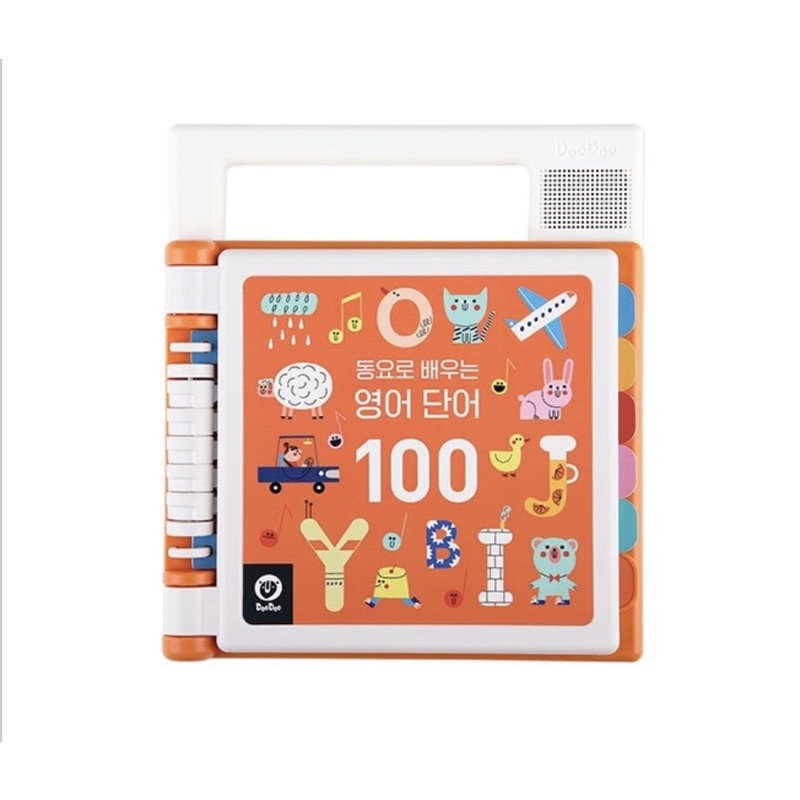 Sách nhạc song ngữ Tiếng Anh-Tiếng Hàn Doodoo cho bé nội địa Hàn