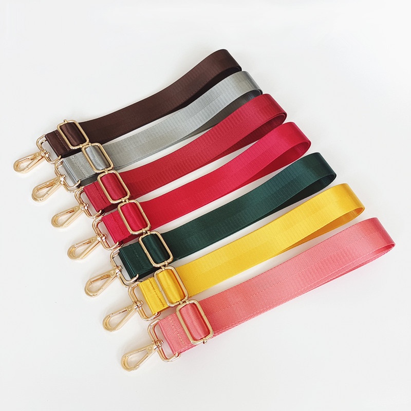Dây Đeo Túi Xách Bằng Nylon Màu Trơn Tùy Chỉnh 3.8-2022 Thời Trang Cho Nữ